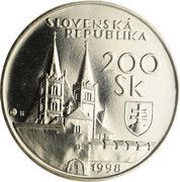 200 Korún Spiš Castle obverse image