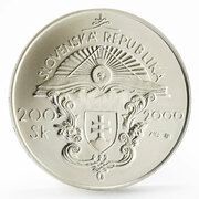 200 Korún Birth of Juraj Fándly obverse image