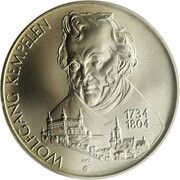 200 Korún Death of Wolfgang Kempelen, Slovakia, 2004 reverse image