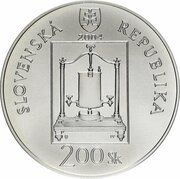 200 Korún Ján Andrej Segner obverse image