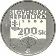 200 Korún Karol Kuzmány obverse image