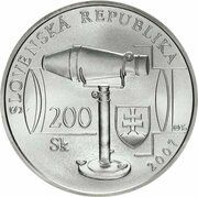 200 Korún Jozef Maximilian Petzval obverse image