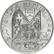 200 Korún Andrej Kmeť obverse image