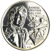 500 Korún Samuel Mikovíni, Slovakia, 2000 reverse image
