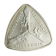 500 Korún Third Millennium, Slovakia, 2001 reverse image