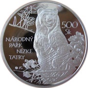 500 Korún Low Tatras National Park, Slovakia, 2008 reverse image