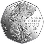 2000 Korún Bimillennium obverse image