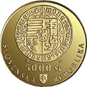5000 Korún Striking of Thaler coins in Kremnica obverse image