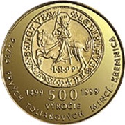5000 Korún Striking of Thaler coins in Kremnica reverse image