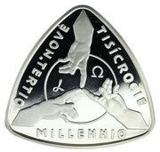 5000 Korún Third Millennium reverse image