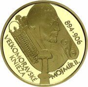 5000 Korun Mojmír II, Slovakia, 2006 reverse image