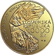 10 000 Korun Bimillennium obverse image
