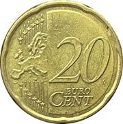 20 Euro Cents reverse image