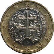 1 Euro obverse image