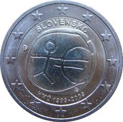 2 Euros EMU obverse image