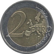 2 Euros Freedom reverse image