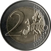 2 Euros Constantine and Methodius reverse image