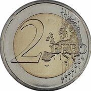 2 Euros European Union reverse image