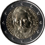 2 Euros Ľudovít Štúr obverse image