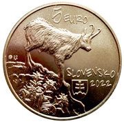 5 Euros The Tatra chamois obverse image