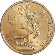 5 Euros Black Stork obverse image