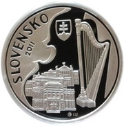 10 Euros Jan Cikker obverse image