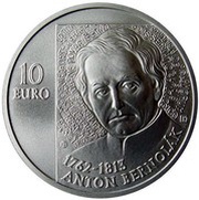 10 Euros Anton Bernolák, Slovakia, 2012 reverse image