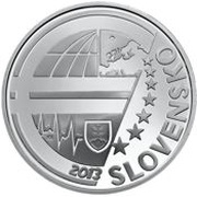 10 Euros Národná banka Slovenska obverse image