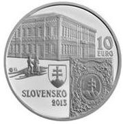 10 Euros Matica slovenská obverse image