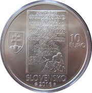 10 Euros Ladislav Nádaši-Jégé obverse image