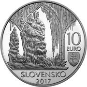 10 Euros Caves of Slovak Karst obverse image