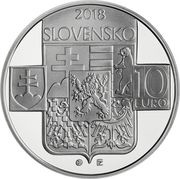 10 Euros Czechoslovak Republic obverse image