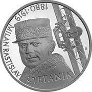 10 Euros Milan Rastislav Štefánik, Slovakia, 2019 reverse image