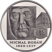 10 Euros Michal Bosák, Slovakia, 2019 reverse image