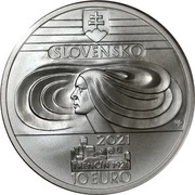 10 Euros Slovak Teachers' Choir obverse image