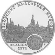 10 Euros Skalica, Slovakia, 2022 reverse image