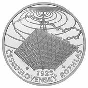 10 Euros Czechoslovak Radio, Slovakia, 2023 reverse image