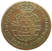 ¼ Macuta - João Prince Regent Rio de Janeiro/Brazil mint obverse image