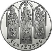 20 Euro Levoča Heritage Site obverse image