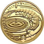 100 Euros Caves of Slovak Karst obverse image