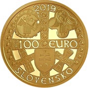100 Euros Mojmir obverse image