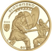 100 Euros Svatopluk II obverse image