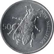 50 Stotinov reverse image