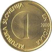 1 Tolar obverse image