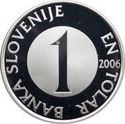 1 Tolar Silver obverse image