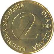 2 Tolarja obverse image