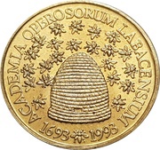 5 Tolarjev Academia Operosorum Labacensium reverse image