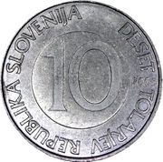 10 Tolarjev obverse image