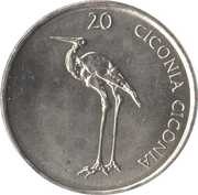 20 Tolarjev reverse image