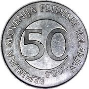 50 Tolarjev obverse image